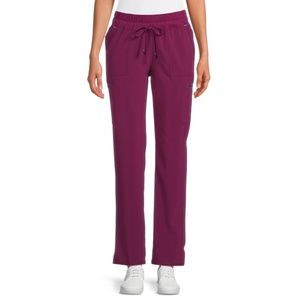 Scrubstar Drawstring Pants in Wine L
